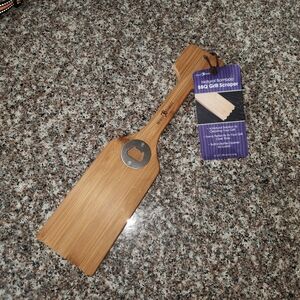 Totally Bamboo Natural Bamboo BBQ Grill Scraper